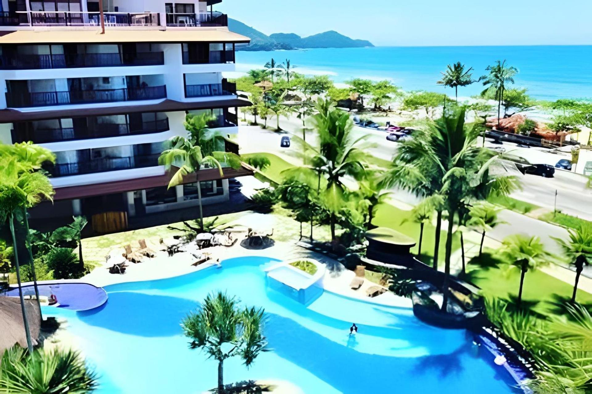 Resort Frente Ao Mar Apto 302 Bali Praia Grande Убатуба Экстерьер фото