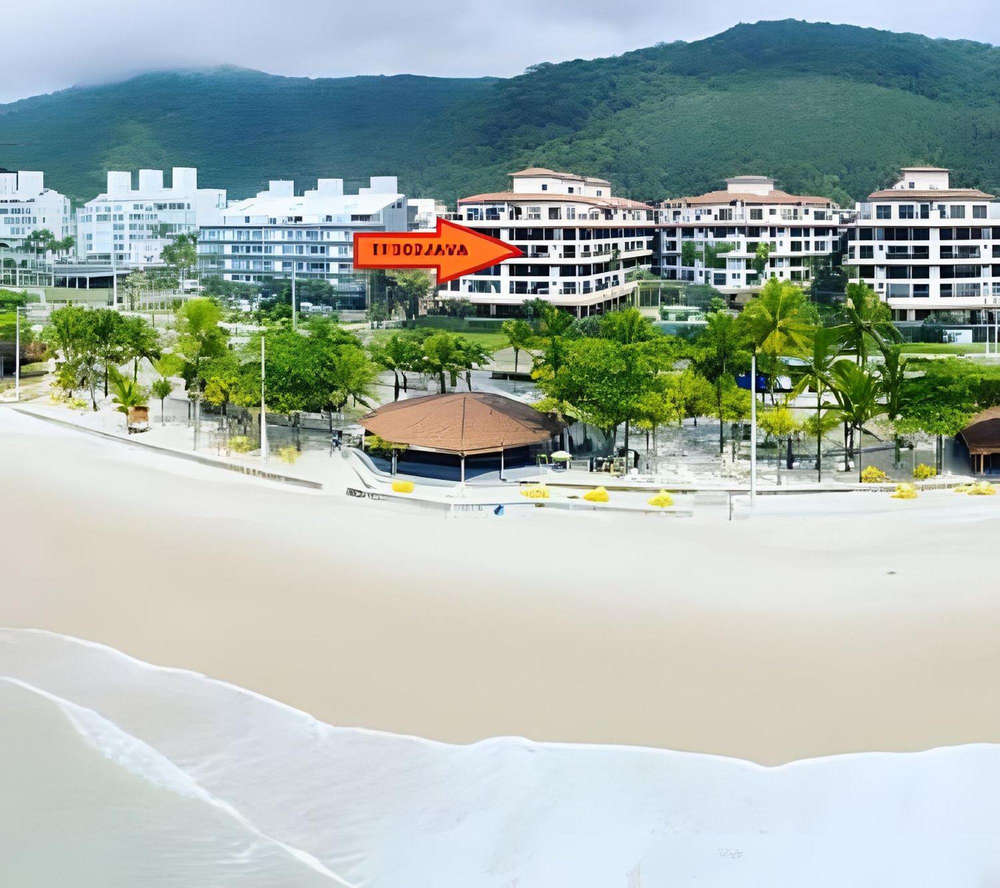 Resort Frente Ao Mar Apto 302 Bali Praia Grande Убатуба Экстерьер фото